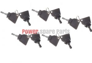 10 PCS Ignition Keys 701/45501 for JCB Parts 3CX Excavators 803 8014 8018
