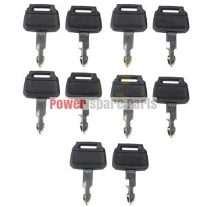 10 PCS Keys K250 2420WL2420 for Kobelco Kawasaki Case Excavator Wheel Loaders
