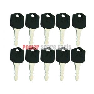 10pcs Ignition Keys D554212 for Doosan & Daewoo Forklift G25 G35 D25 D35