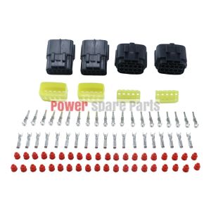 2 sets - Car Waterproof 10 Pin Electrical Wire Connector Plug AWG Car Motorcycle