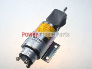 Diesel Stop Solenoid 2000-4505 2001-12E2U1B1S1A with 3 Terminals for Woodward 2000 Series