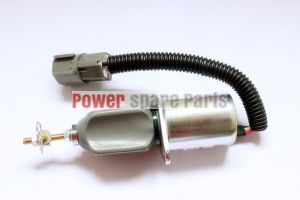 Yanmar 129953-77803 shutoff Stop Solenoid For 4TNE94 R55-3,R55W-3,HSL810 Hyundai Excavator
