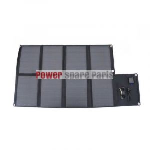 28W Folding Solar Panel Charger with 5.5V USB 18V DC Dual Output for iPhone iPad