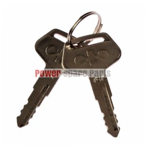 2 Pcslot Keys 787 for Komatsu Heavy Equipment Excavator Backhoe Dozer