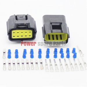 2 sets - Car Waterproof 10 Pin Electrical Wire Connector Plug AWG Car Motorcycle
