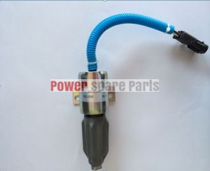 332/J5060 JCB Fuel shut off solenoid 24 volt JS130 JS160 JS180