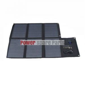 60W Folding Solar Panel Charger with 5V USB 18V DC Dual Output for 5-18V Device
