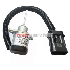 1503ES-12A5UC4S 1G925-60011 Stop Solenoid for Bobcat S185 Skid Steer Kubota Engine 12Vdc