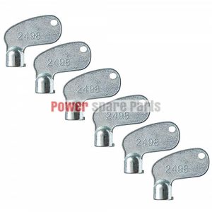 6 pcs Ignition Keys #2498, 8-94402498 for for Mitsubishi, Magnum, Morooka, Isuzu, TCM, Bomag, Kobelco Heavy Equipment 