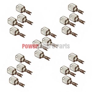 (20) Forklift Key for Clark Yale Hyster Komatsu Gradall Gehl Crown 166 Hyster