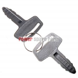 (2) Ignition Key RC101-53630 for Kubota Excavator Loader and Generator