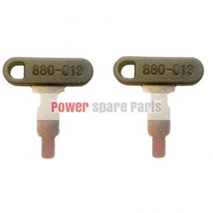(2) Ignition Keys 35111-880-003 for Heavy Equipment Honda Generator