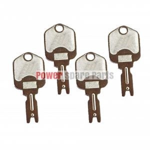 (4) Forklift Key for Clark Yale Hyster Komatsu Gradall Gehl Crown & More