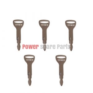 (5) Forklift Key 57591-23330-71 A62597 162597 for Toyota