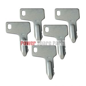 (5) Keys for Yanmar VIO15 VIO15-2 VIO17 VIO20 VIO20-2 VIO20-3 VIO27-2 VIO27-3