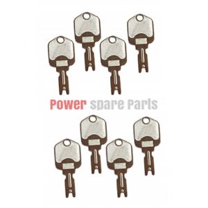 (8) For Clark Yale Hyster Komatsu Gradall Gehl Crown 166 Hyster Forklift Keys