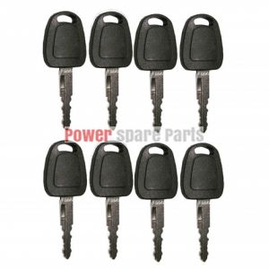 (8) Ignition Keys for Terex Bobcat Doosan Daewoo Heavy Equipment F900 K1009605B