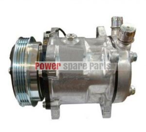 Air Conditioning Compressor 87649991 for Case Loader 420 430 435 440 445 450 465