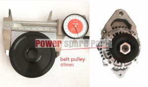 Alternator fits Takeuchi TB016, Yanmar 3TN & 4TN Engines - 129240-77200 12Volt 40AMP