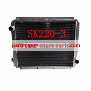 For Kobelco Excavator MD240C SK220-3 SK220-6 SK220LC-3 SK220LC-6 Water Tank Radiator Core ASS'Y 2452U418F1