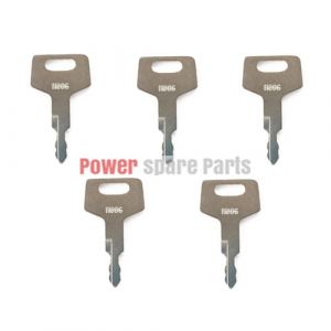 H806 Key fits Hitachi Excavators (Set of 5)