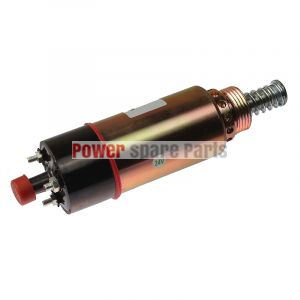 Fuel Shutdown Stop Solenoid 155-4652 8C-3663 125-5772 155-4651 Fit for Caterpillar E320B E325B E325C E325CL 24VDC Excavator