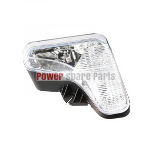 Left Headlight lamp With Bulbs Lens light 7138041 for Bobcat Skid Steer Loader A770 S510 S530 S550 S570 S590 S630 S650 S750 S770 S850 T550 T590 T630 T650 T750 T770 T870
