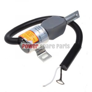 185208 Solenoid Fuel Shut Off For Mustang MTL20 Track Loader Isuzu 4JG1-TPA