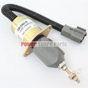 Fuel Shutdown Solenoid 1751ES-24A3UC12B1S 24 VDC Hyundai Excavator R60-5 Yanmar