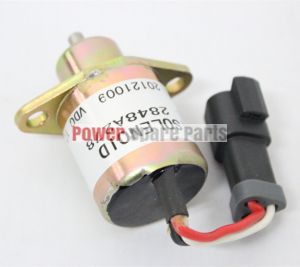 Perkins 700 Series Diesel Fuel Shutoff Stop Shut Off Solenoid CAT 246 Skid Steer  2848A278