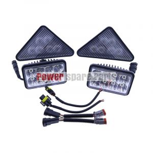Complete LED Light Kit Fit for Bobcat Skid Steer 751 753 763 773 863 864 873 883 963 A220 A300 S130 S150 S160 S175 S185 S205 S220 S250 S300 S330 T140 T180 T190 T200 T250 T300 T320
