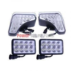 Complete LED Light Kit 7251341 7251340 9829523 Fit for Bobcat Loader A770 S450 S510 S530 S550 S570 S590 S595 S630 S650 S740 S750 S770 S850 T450 T550 T590 T630 T650 T750 T770 T870