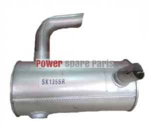 Muffler Silencer YX12P00006P3 for Kobelco Excavator SK135SR SK135SR-1E ED150