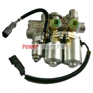 New Main Pump Solenoid Valve Assembly 22F-60-21201 For PC55MR-2 Excavator