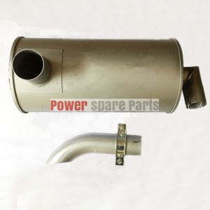 New Muffler for Hitachi EX120-2 excavator engine ISUZU 4BD1