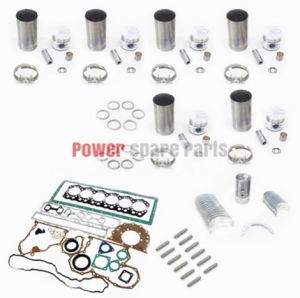 Overhaul Rebuild Kit For MITSUBISHI S6SD Piston Ring Liner Gasket Bearing Set Parts