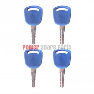 SOLARHOME 4 Ignition Keys 82003267 82030143 F0NN11603AA for Ford New Holland Tractor