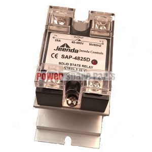 Solid State Relay SSR DC-AC 25A 3-32VDC40-480VAC with Heatsink for Crydom D4825D