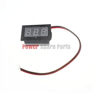 Waterproof Monitor 12V Battery Meter 2.5-30V DC Auto Gauge Digital Voltmeter LED